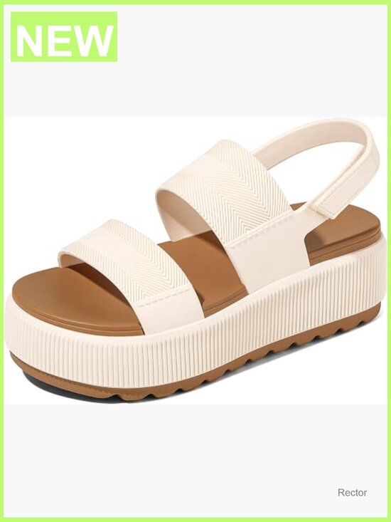 Shoes - Chunky Platform Wedge Sandals Waterproof Summer Walking Beach Shoes